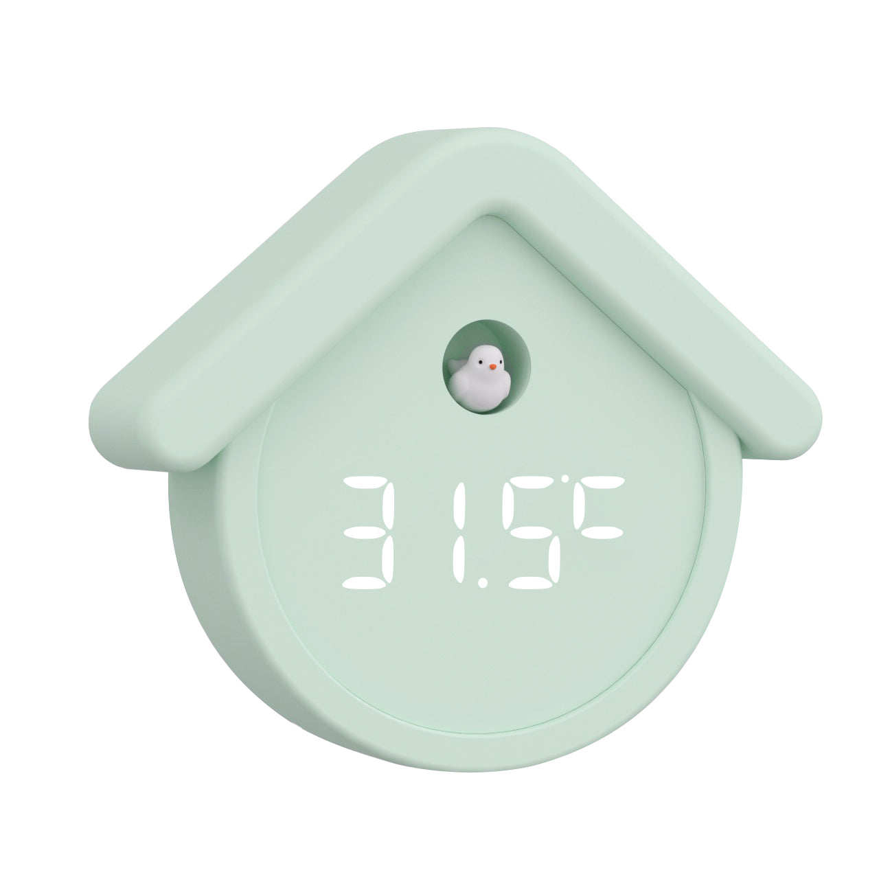 Birdhouse-Shaped Electronic Clock-NSL039
