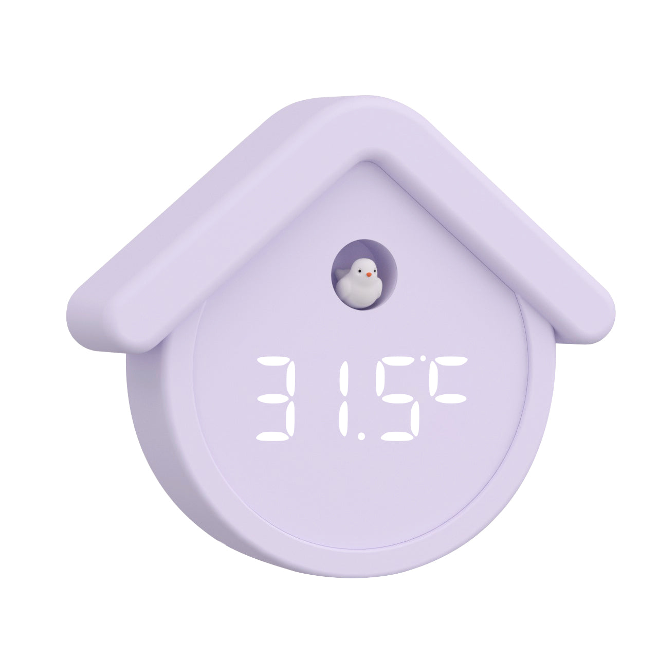 Birdhouse-Shaped Electronic Clock-NSL039