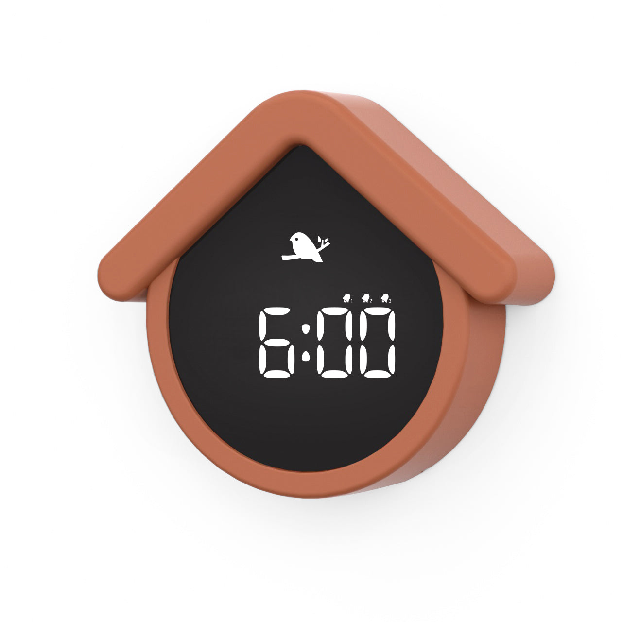 Birdhouse-Shaped Electronic Clock-NSL039