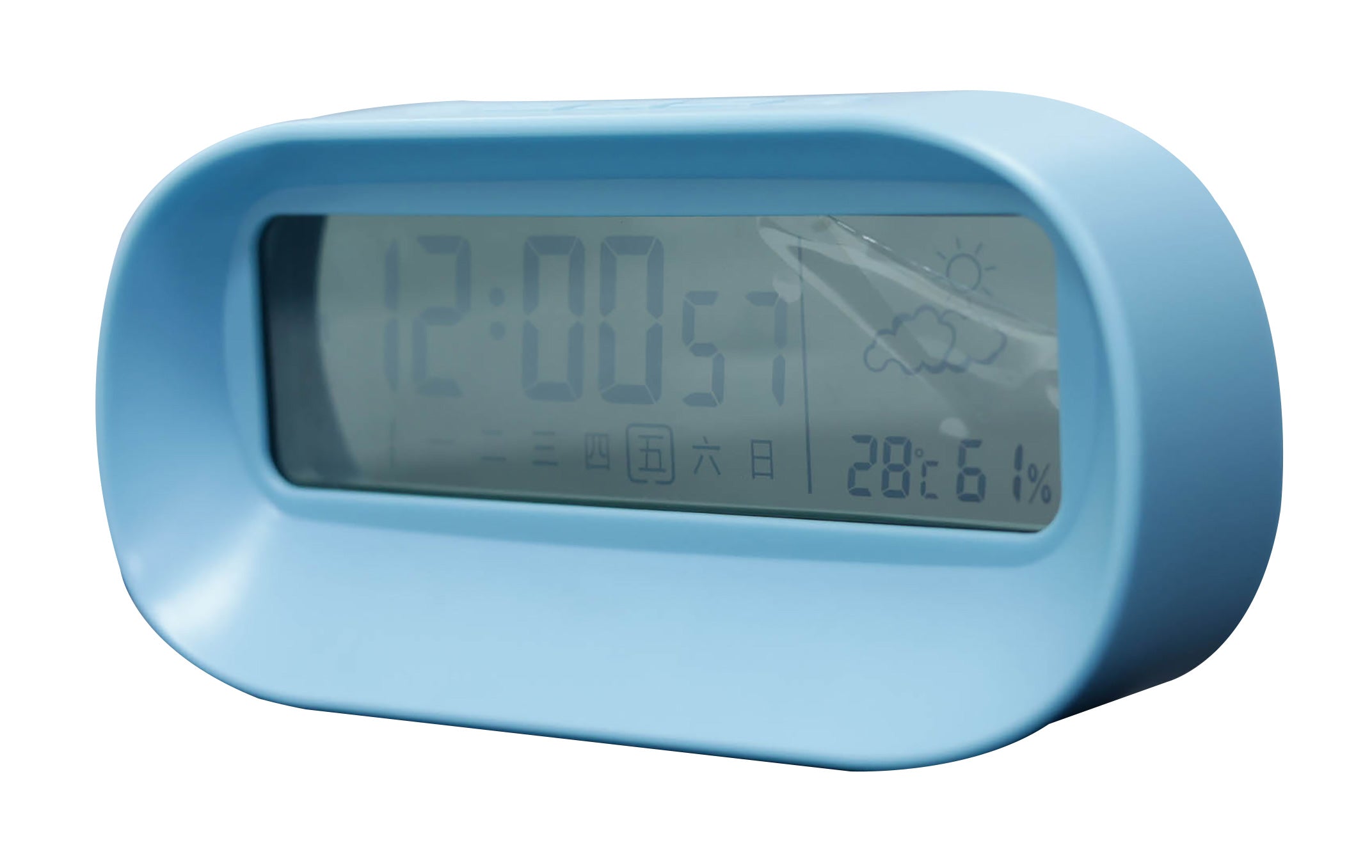 Vibrant Digital Alarm Clock-NSL023
