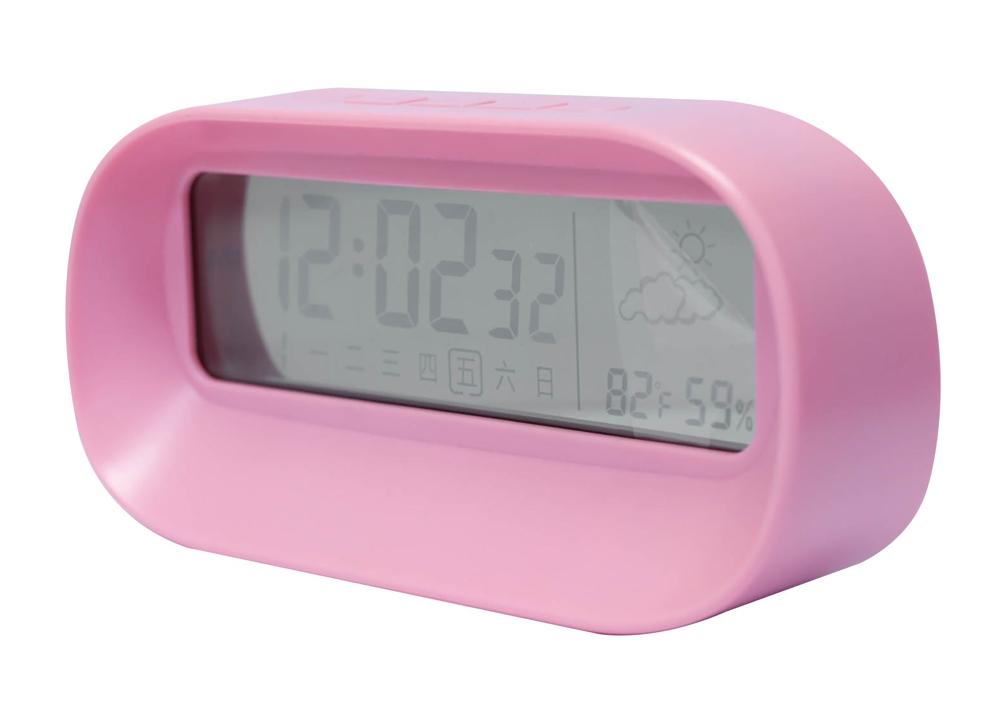 Vibrant Digital Alarm Clock-NSL023