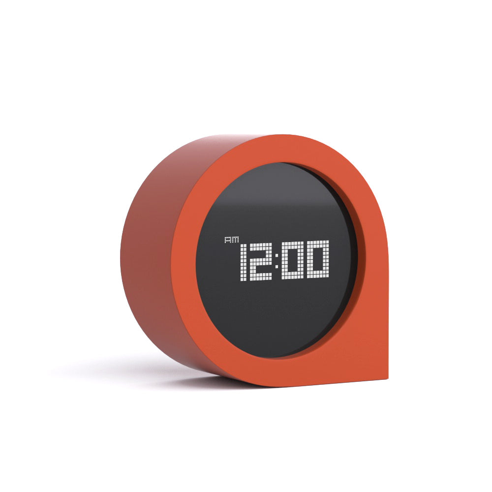 Gravity Flip Thermometer & Clock-NSL088