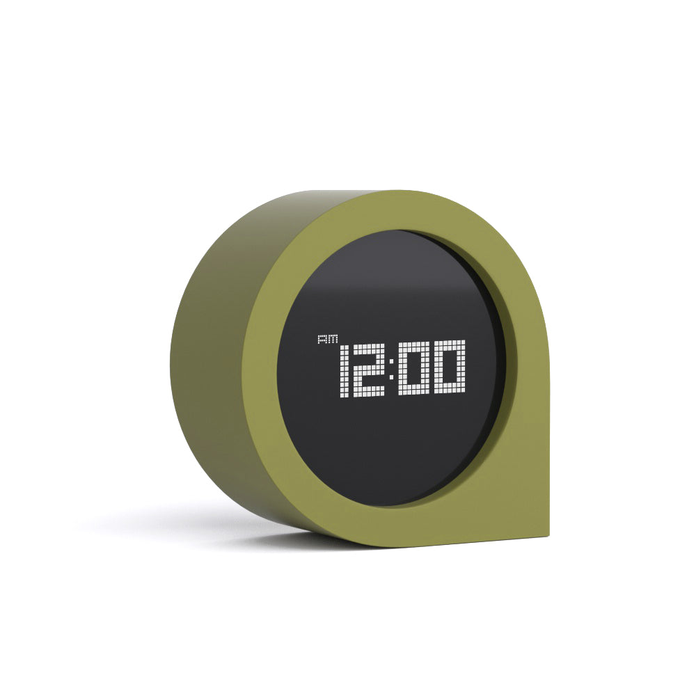 Gravity Flip Thermometer & Clock-NSL088
