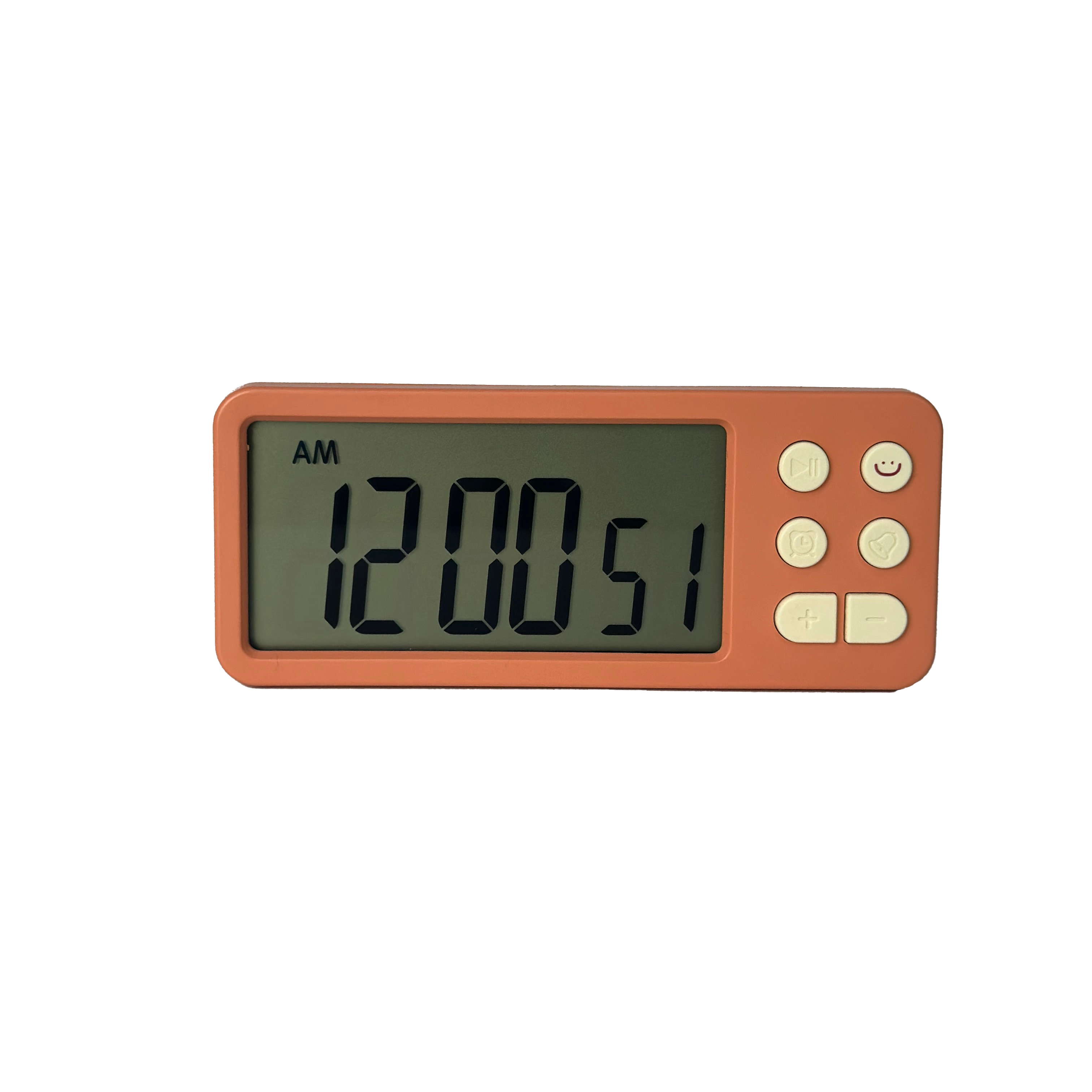 Cute Rectangular Button Electronic Clock-NSL100