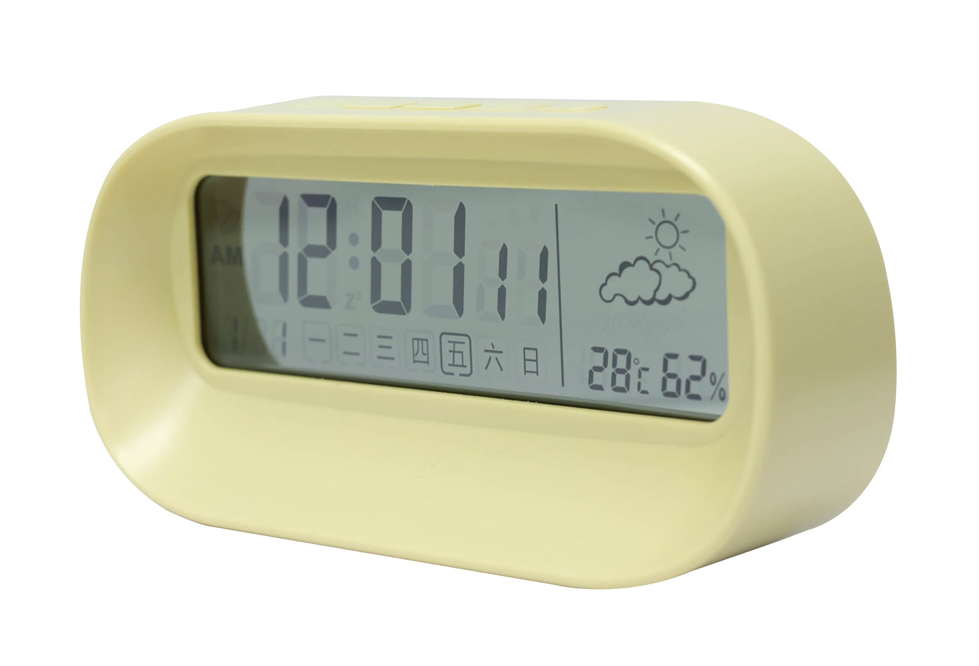Vibrant Digital Alarm Clock-NSL023