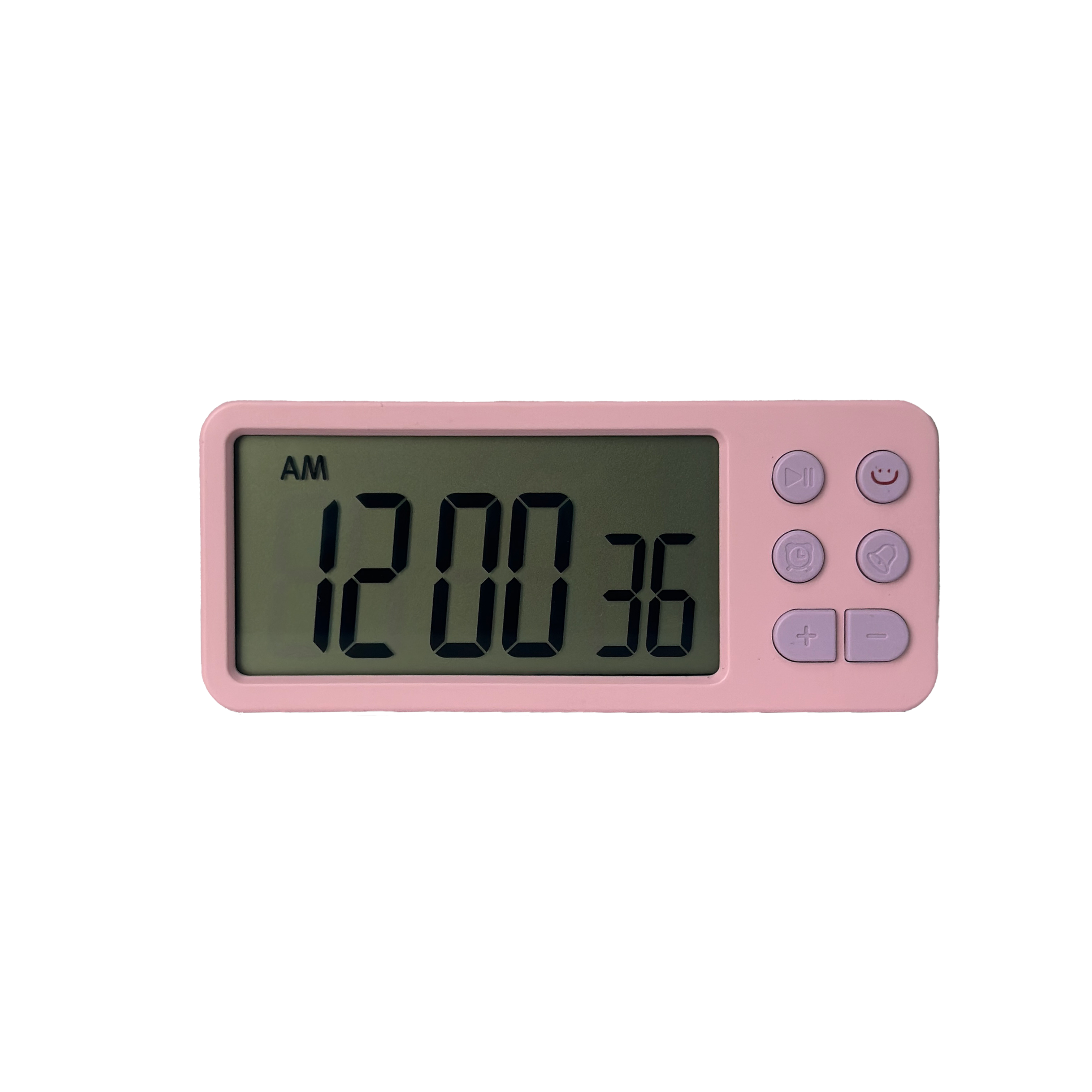 Cute Rectangular Button Electronic Clock-NSL100
