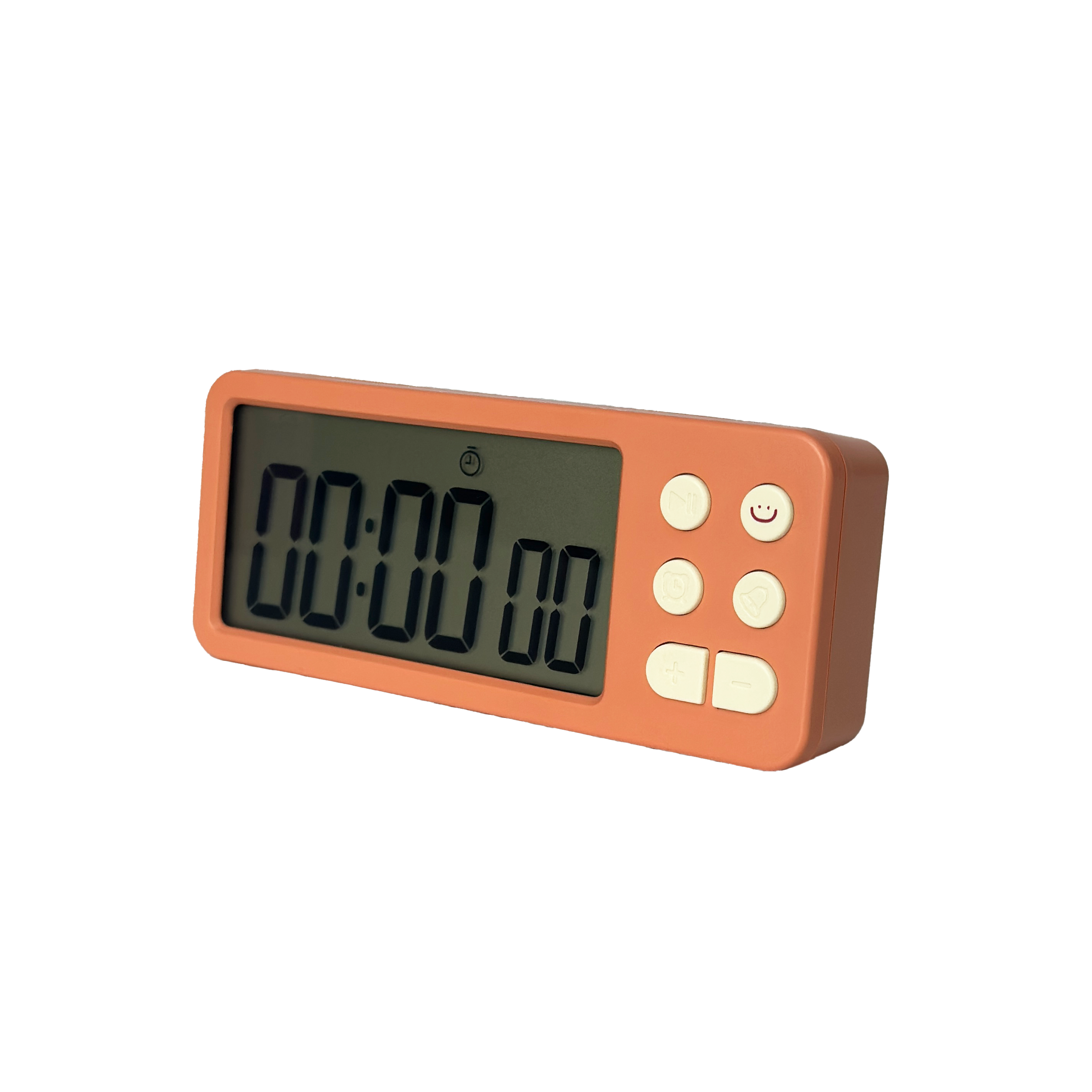 Cute Rectangular Button Electronic Clock-NSL100