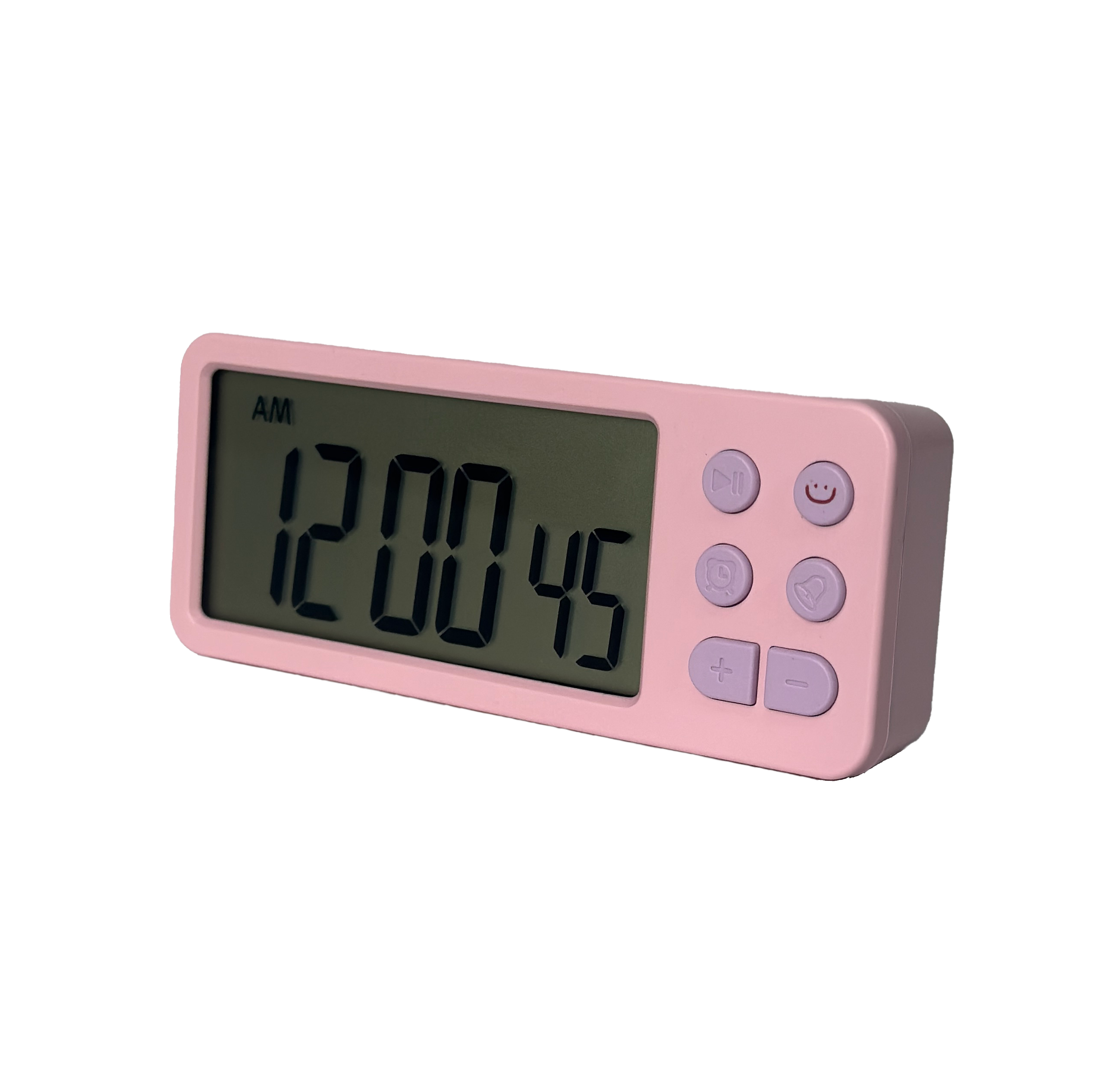 Cute Rectangular Button Electronic Clock-NSL100